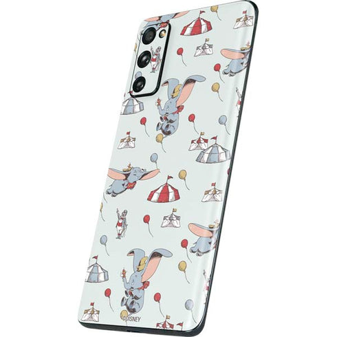 Disney Dumbo Vintage Pattern Galaxy S20 Fan Edition Skin